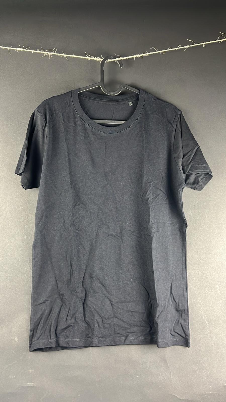 Shirt maat XL Zwart Unisex - Sample Sale (Vrije keus bedrukking)