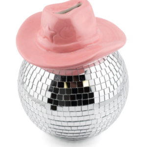 Spaarpot Discobal Hoed Roze
